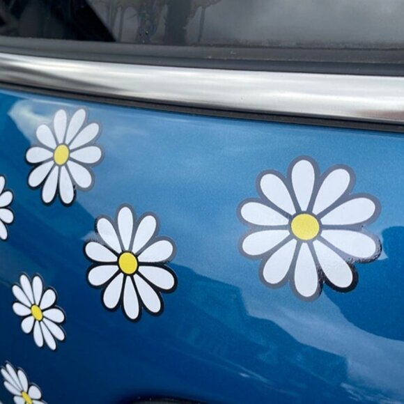 Daisy Car Decals (25 pieces small and large) - Picture 2 of 2